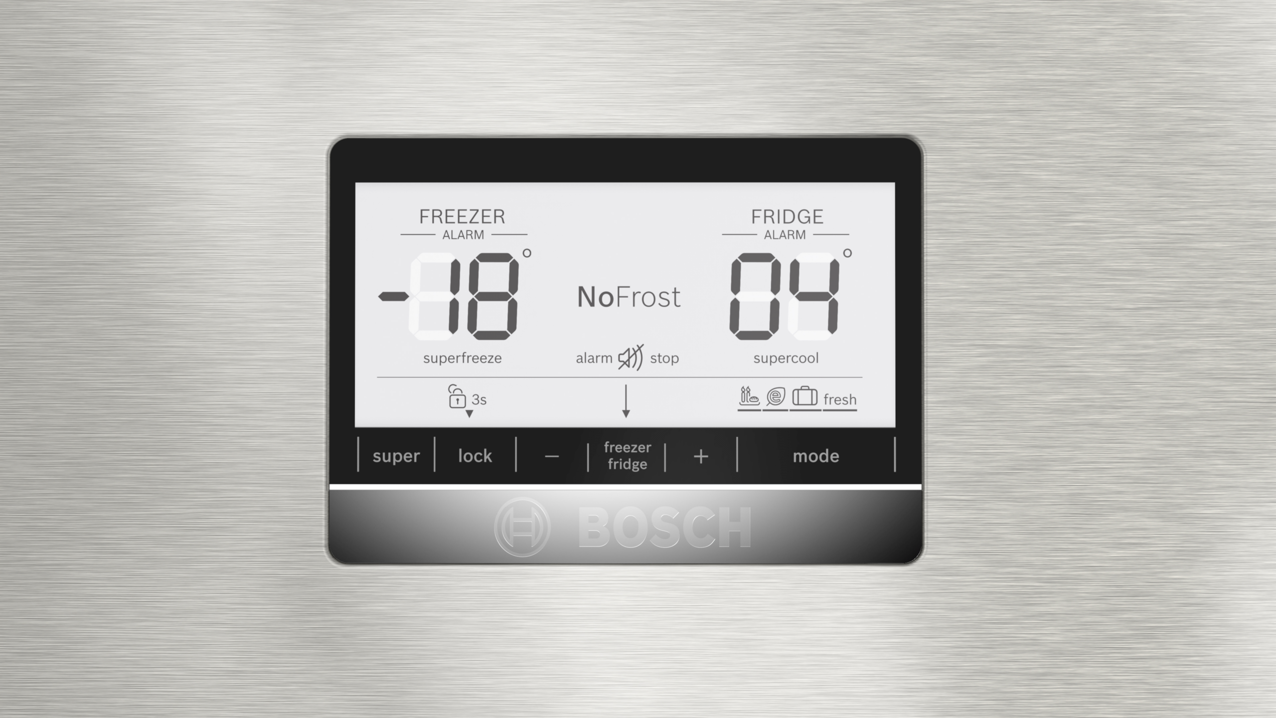 Bosch KGN86AIDR – Freistehende Kühl-Gefrier-Kombination mit Gefrierbereich unten – Bild 3