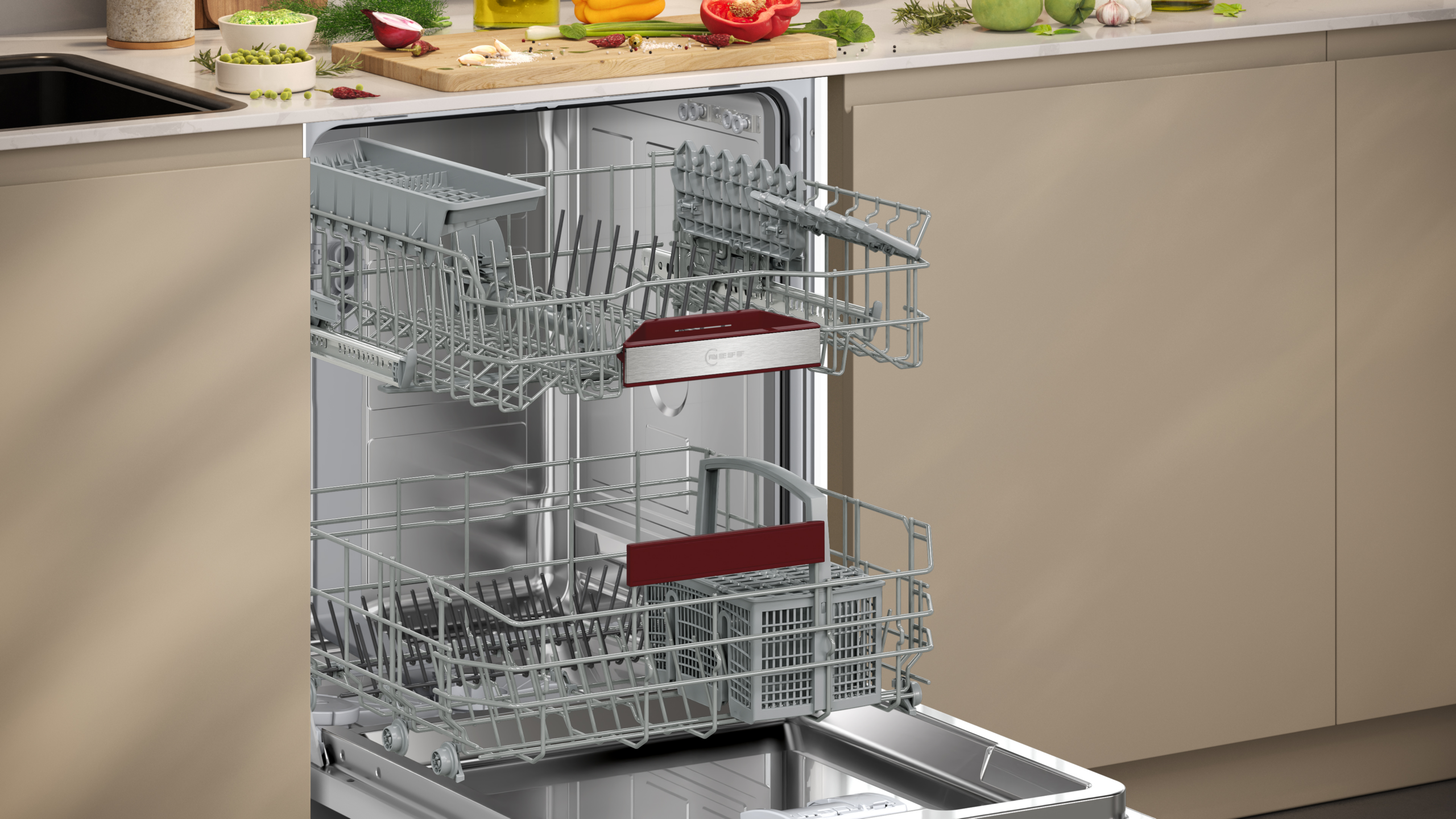 NEFF S155EBX16E – Geschirrspüler vollintegrierbar – Bild 4