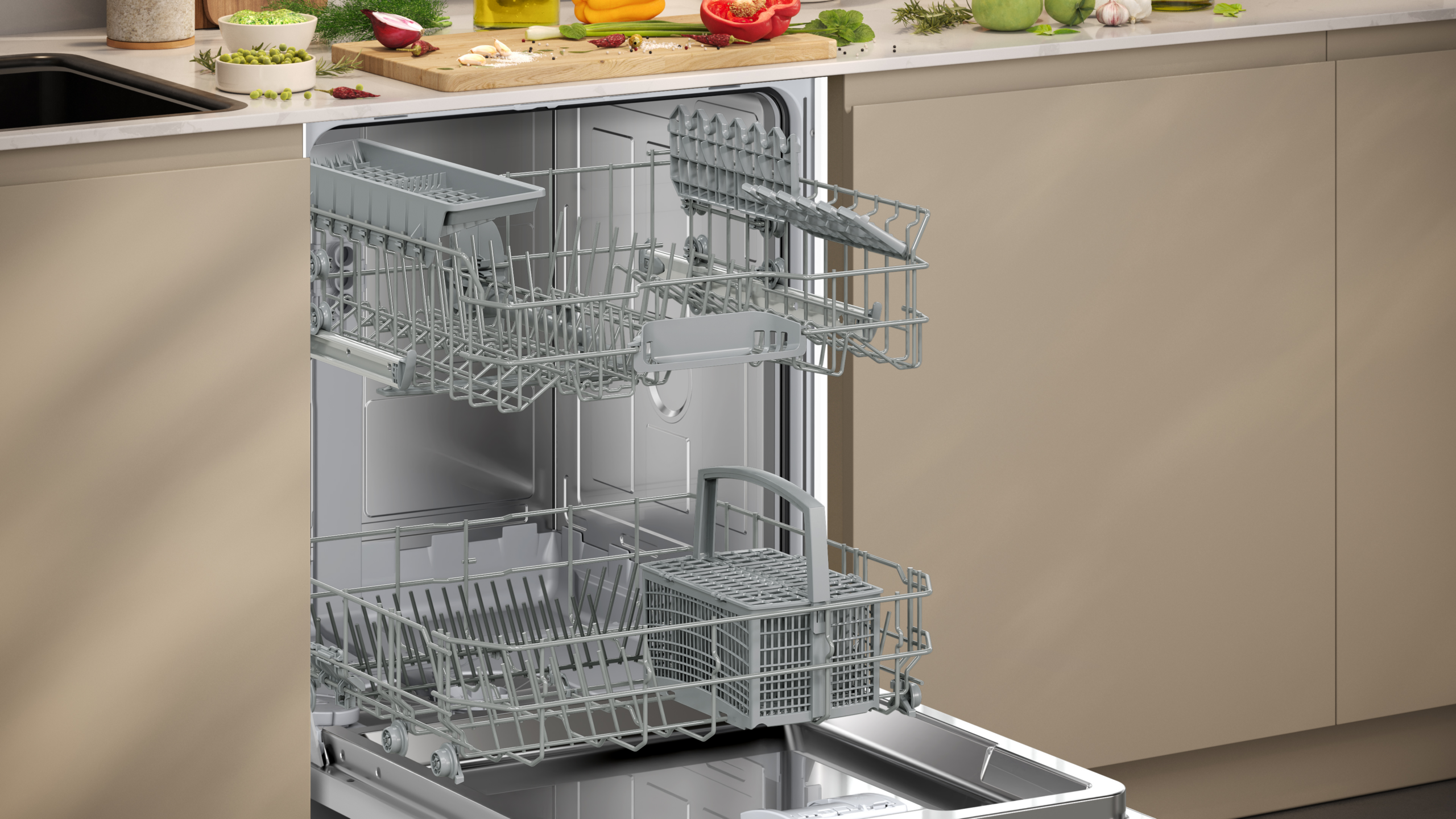 NEFF S145HTS06E – Geschirrspüler integrierbar – Bild 6