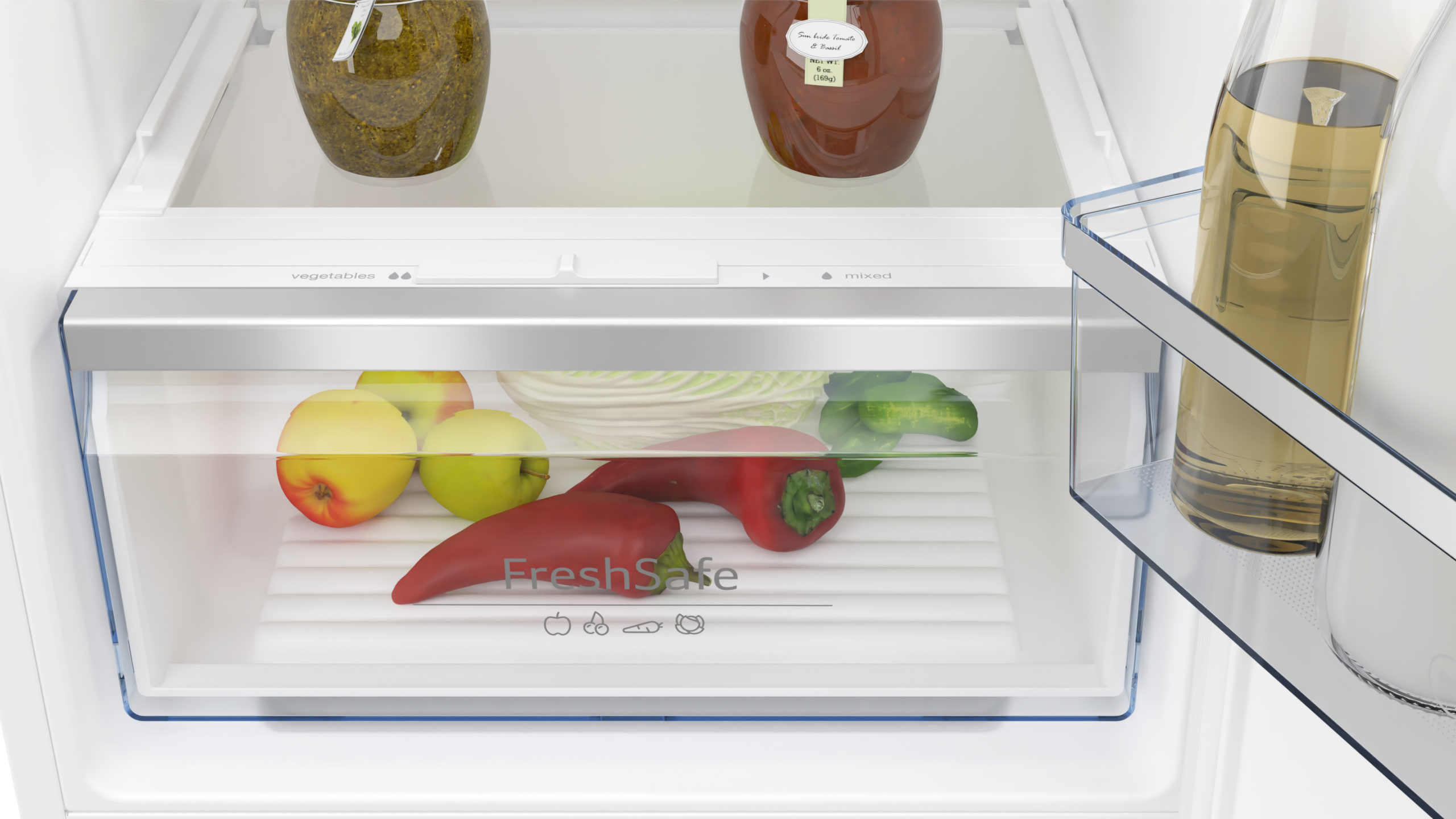 NEFF KI5862SE0S – Einbau Kühl-Gefrierkombination mit Gefrierfach unten – Bild 3