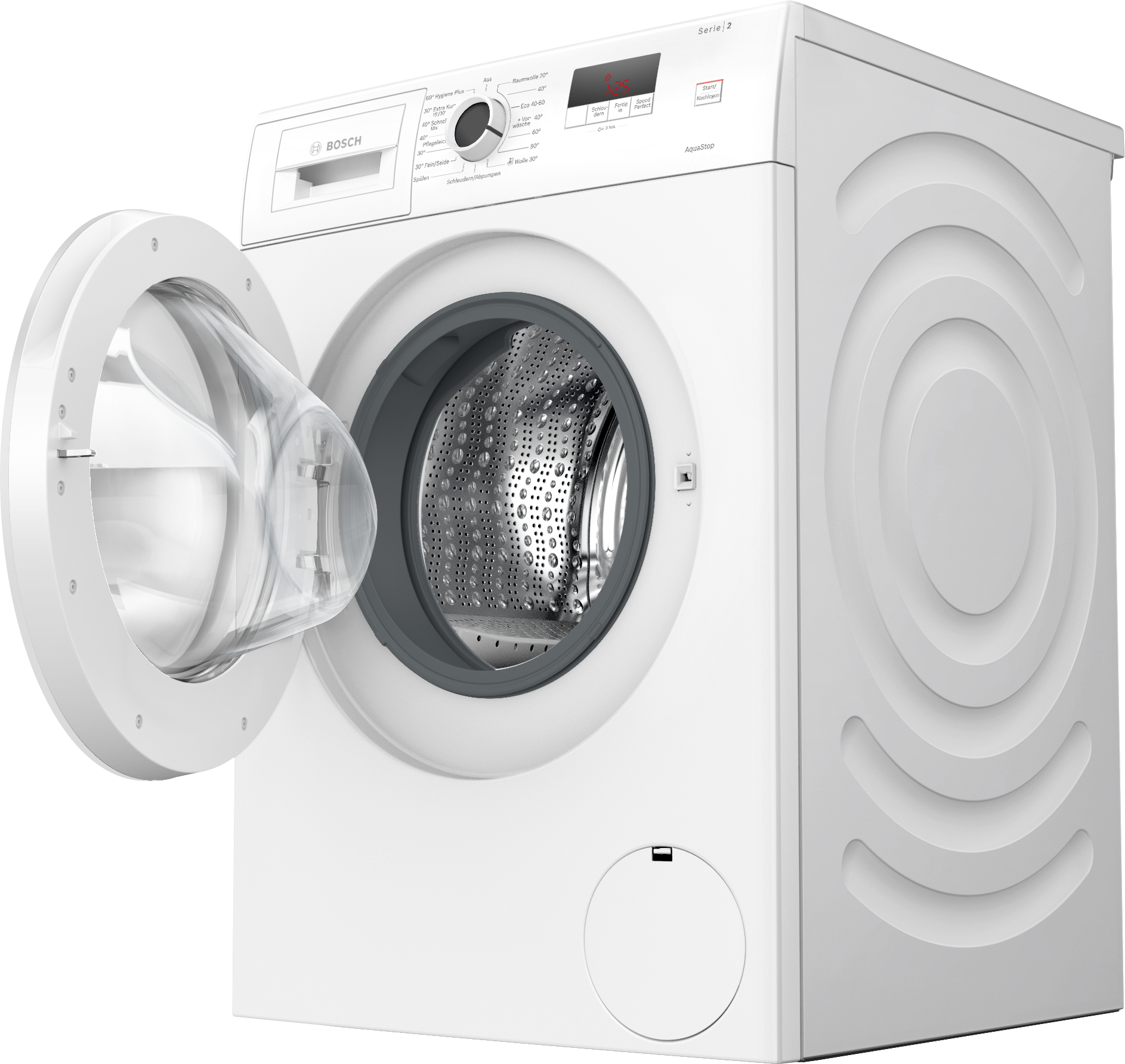 Bosch WGE02471 – Waschmaschine, Frontlader – Bild 4
