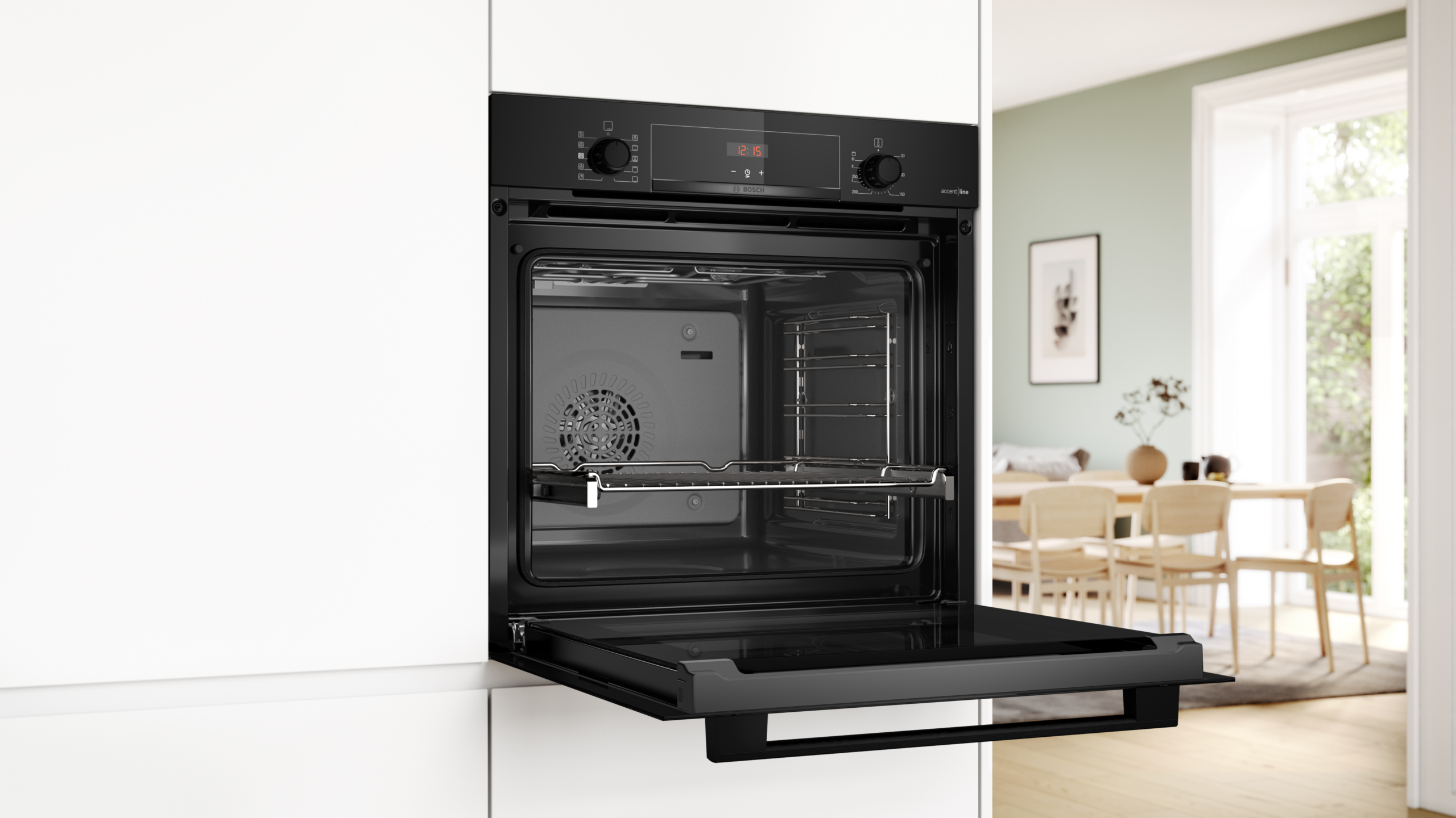 Bosch HQA4340B3 – Einbau-Backofen mit Dampfunterstützung – Bild 3