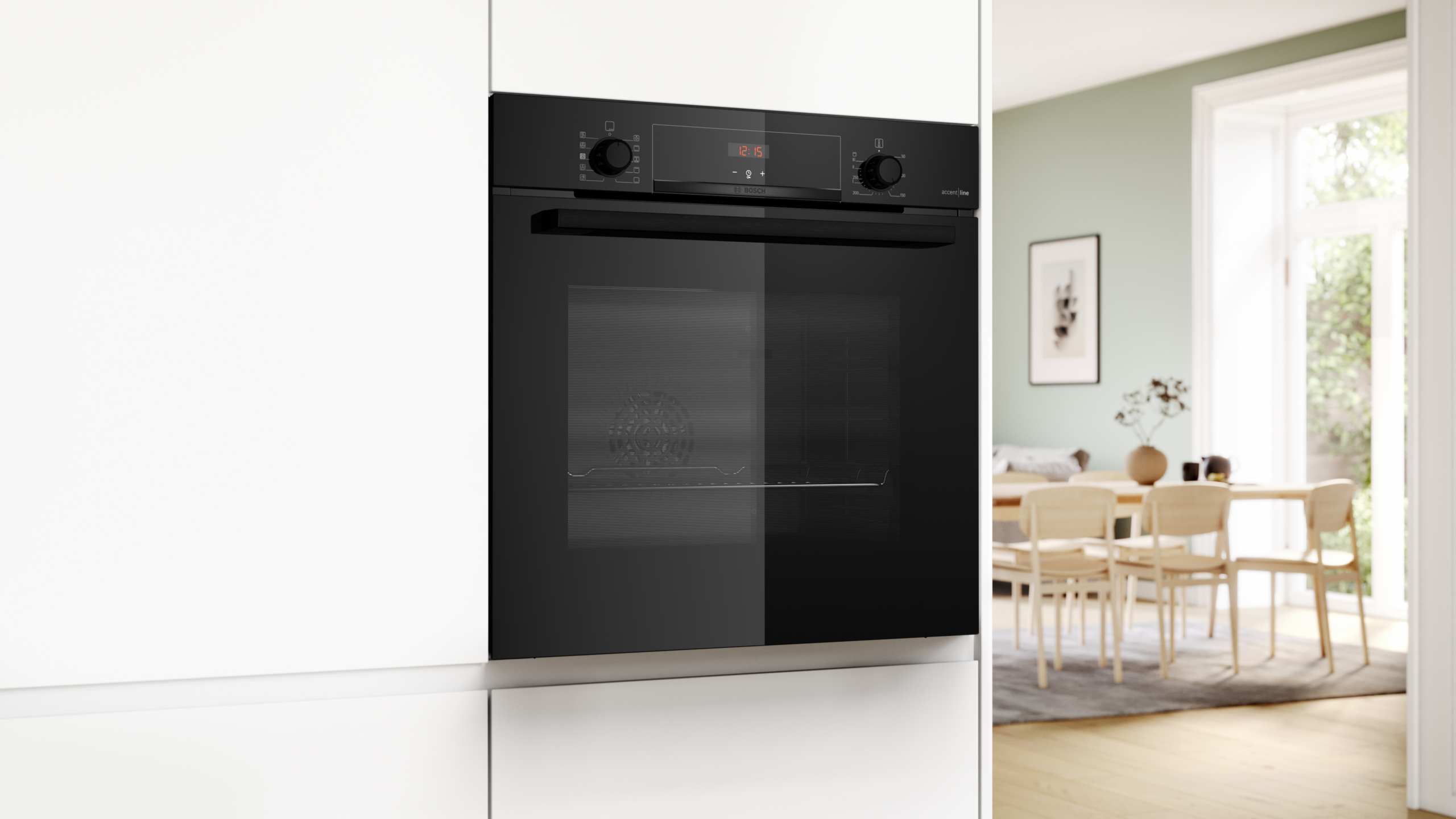 Bosch HQA4340B3 – Einbau-Backofen mit Dampfunterstützung – Bild 4