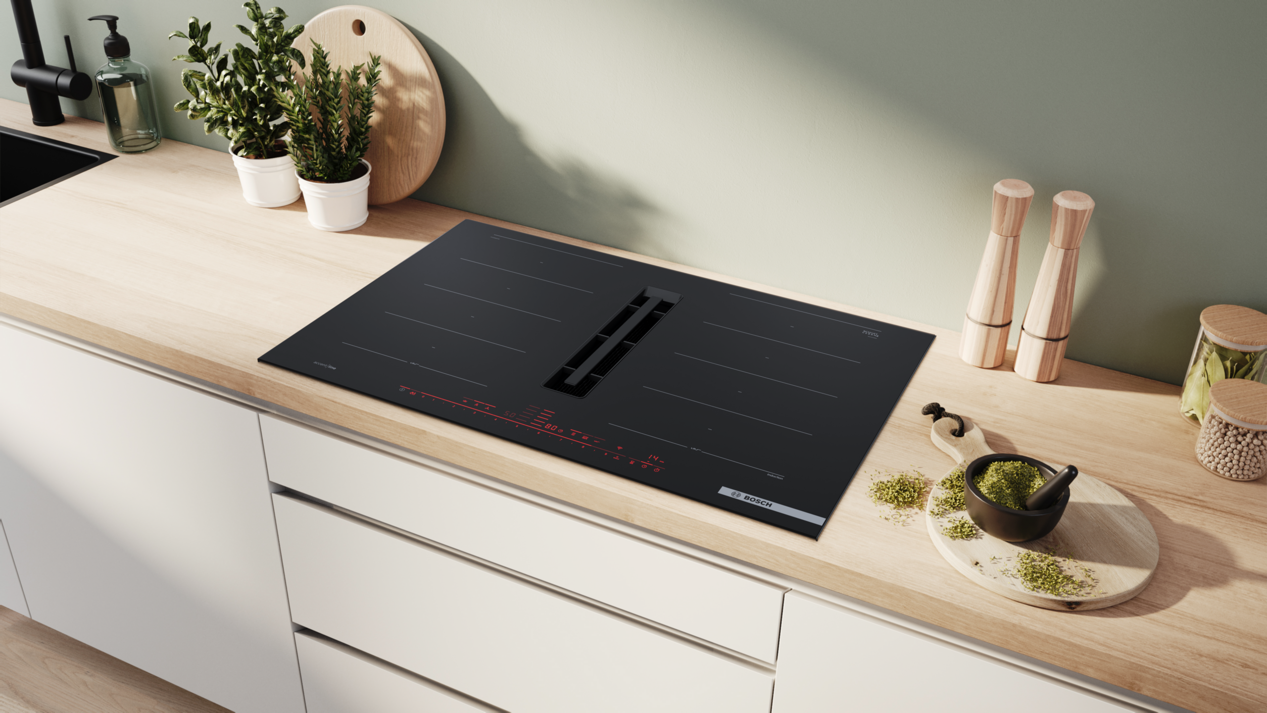 Bosch PXX89BD56E – Kochfeld mit Dunstabzug (Induktion) – Bild 3