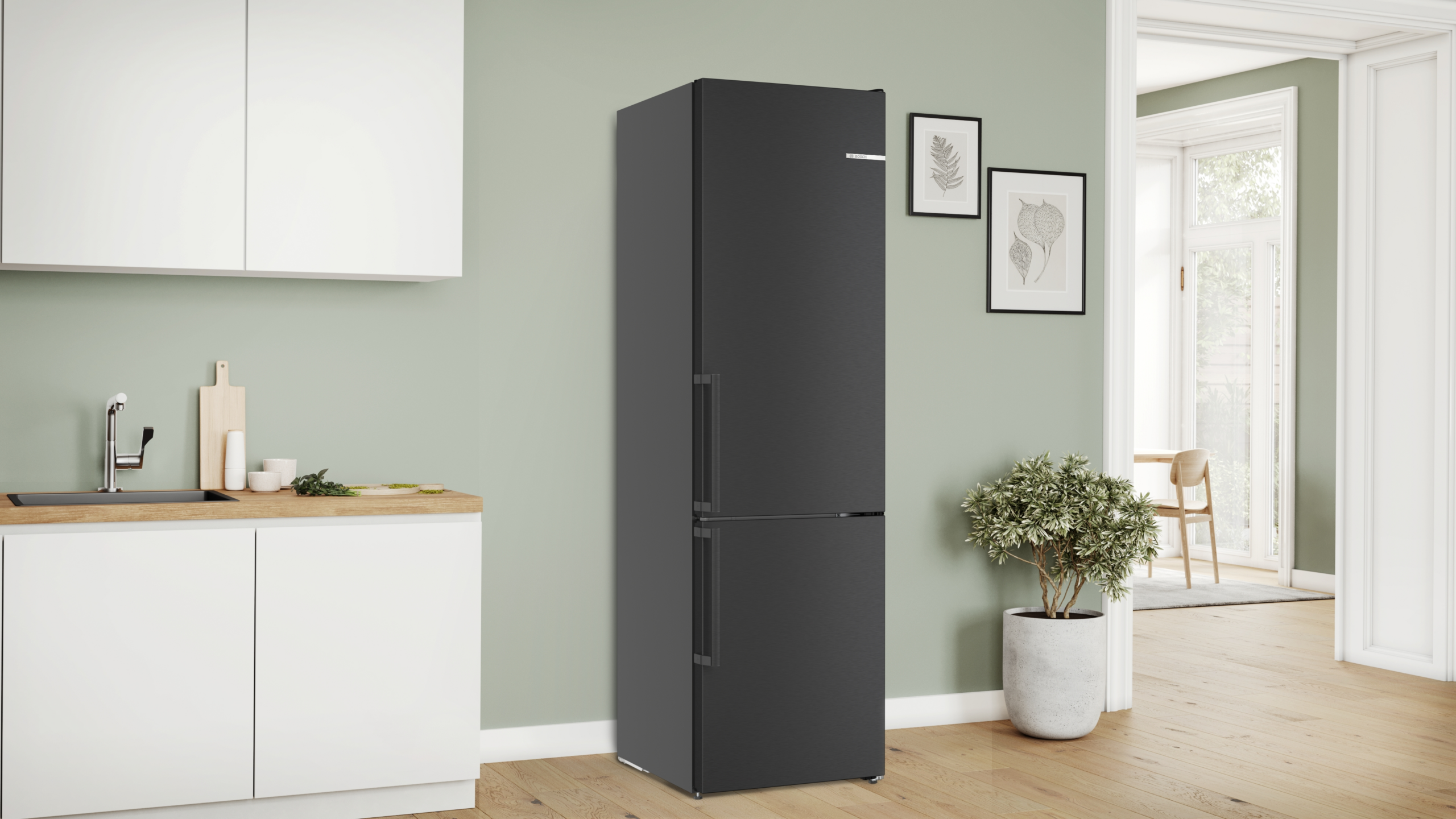 Bosch KGN39VXAU – Freistehende Kühl-Gefrier-Kombination mit Gefrierbereich unten – Bild 4