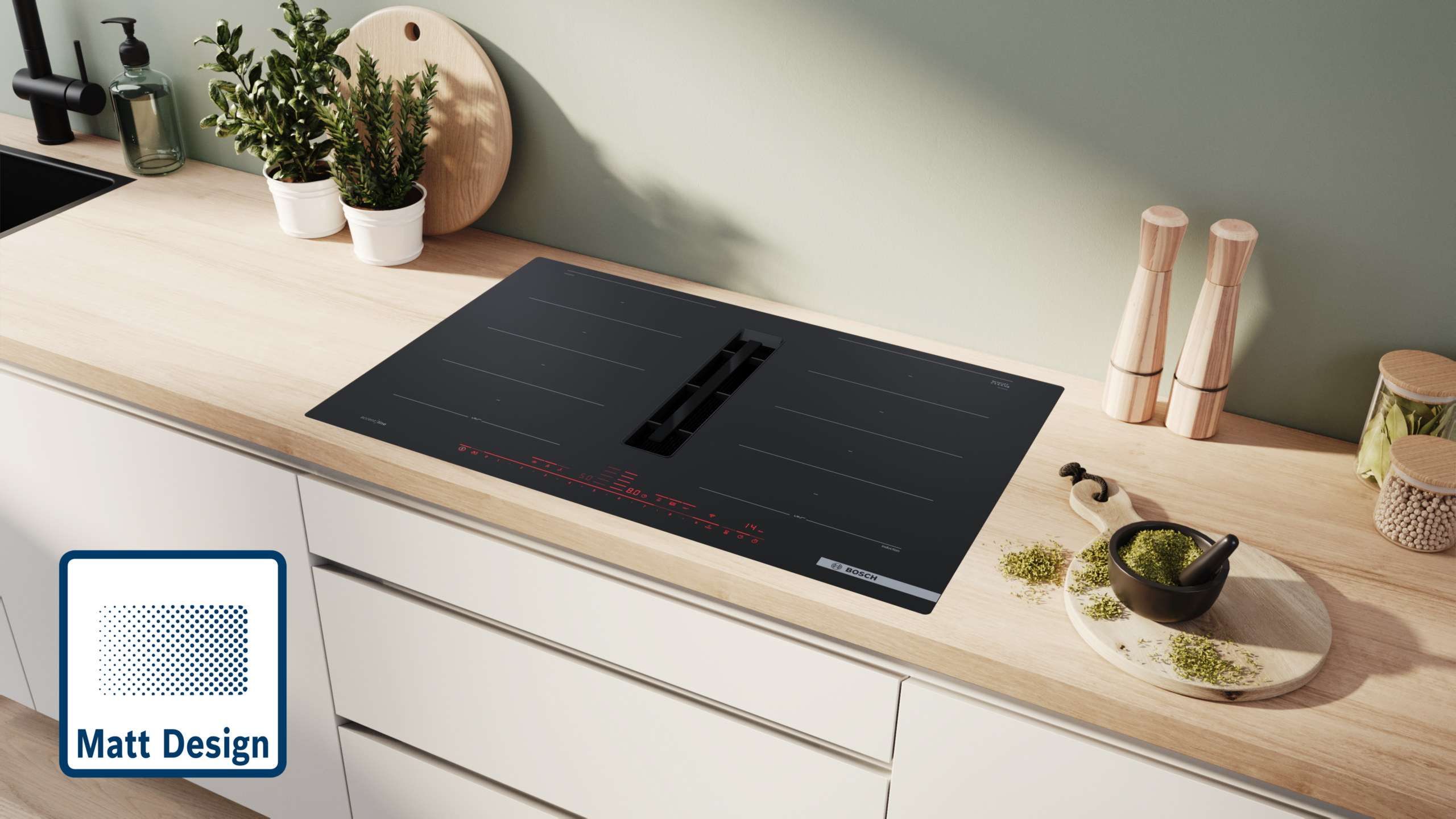 Bosch PXX82BD56E – Kochfeld mit Dunstabzug (Induktion) – Bild 5