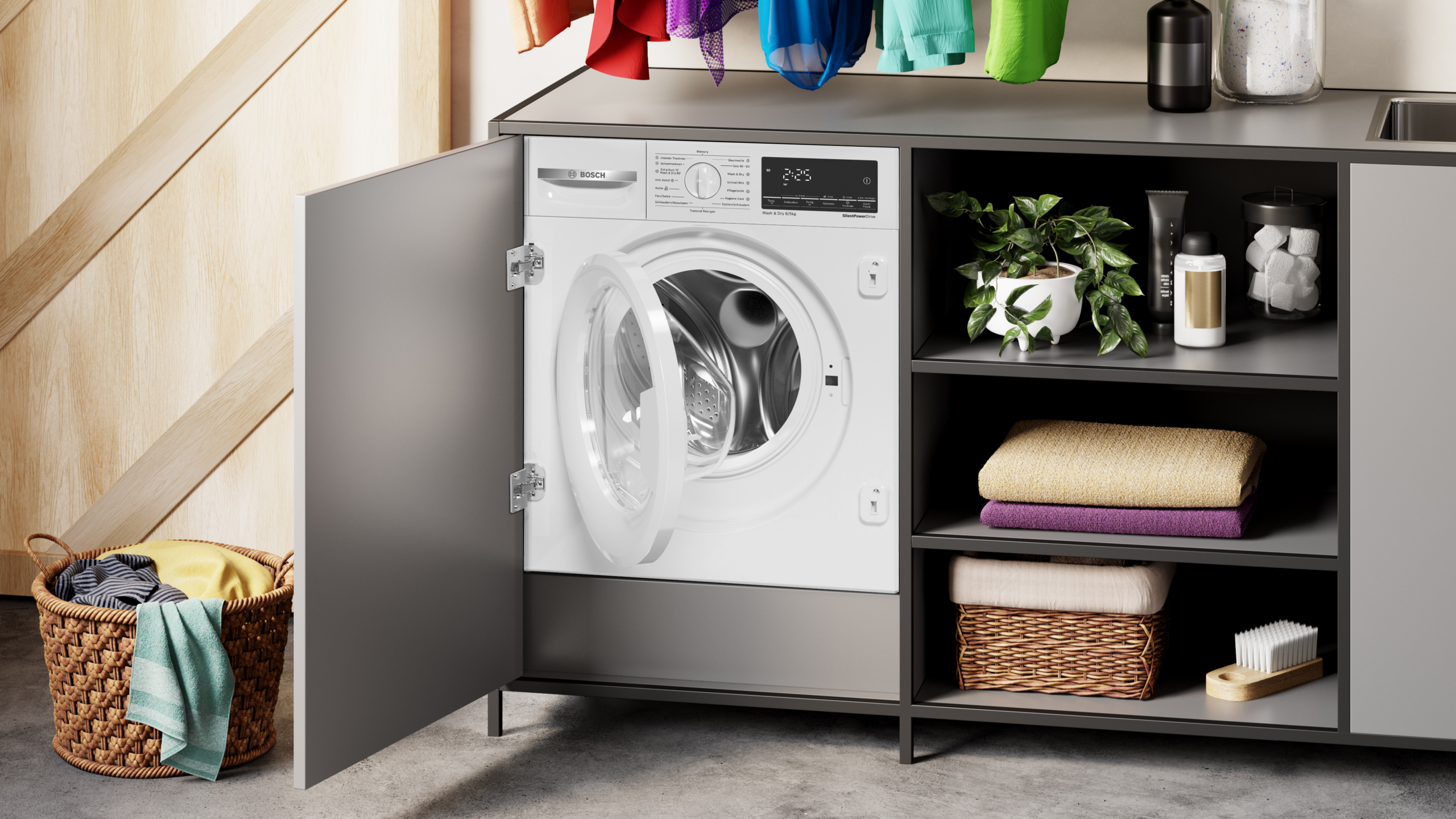 Bosch WKD28490 – Einbau-Waschtrockner – Bild 4